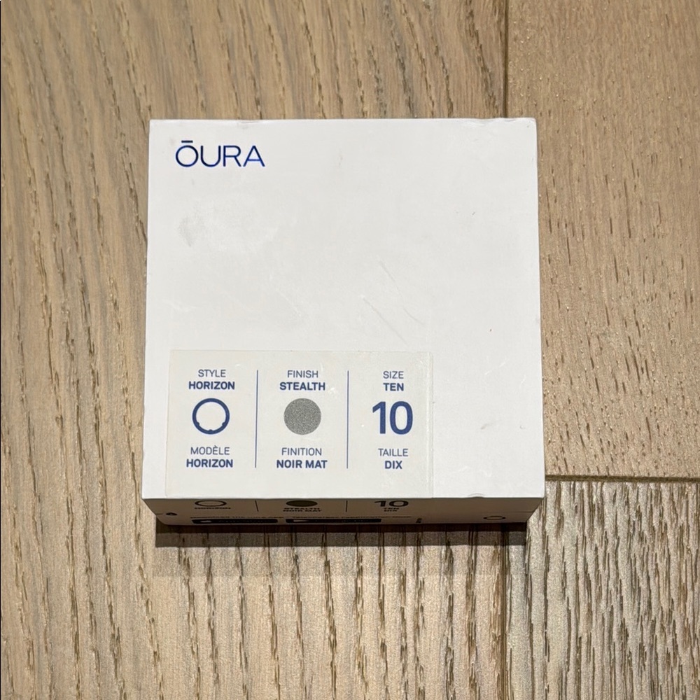 Ōura Ring Size 10 in Stealth Finish